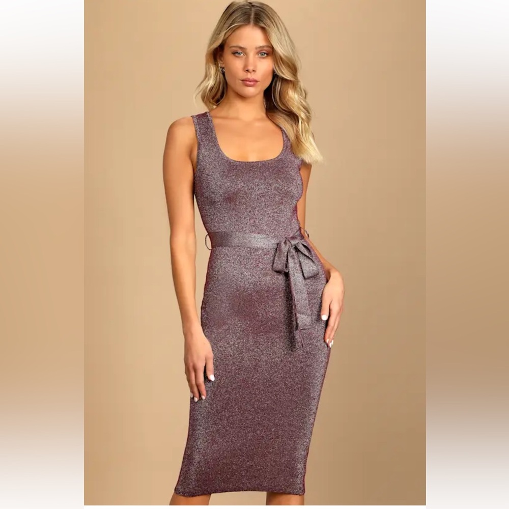 Lulus Leaving an Impression sweater dress. Size large.